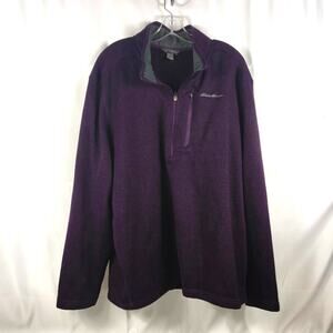 Eddie Bauer 3XL Tall 1/4 Zip Pullover